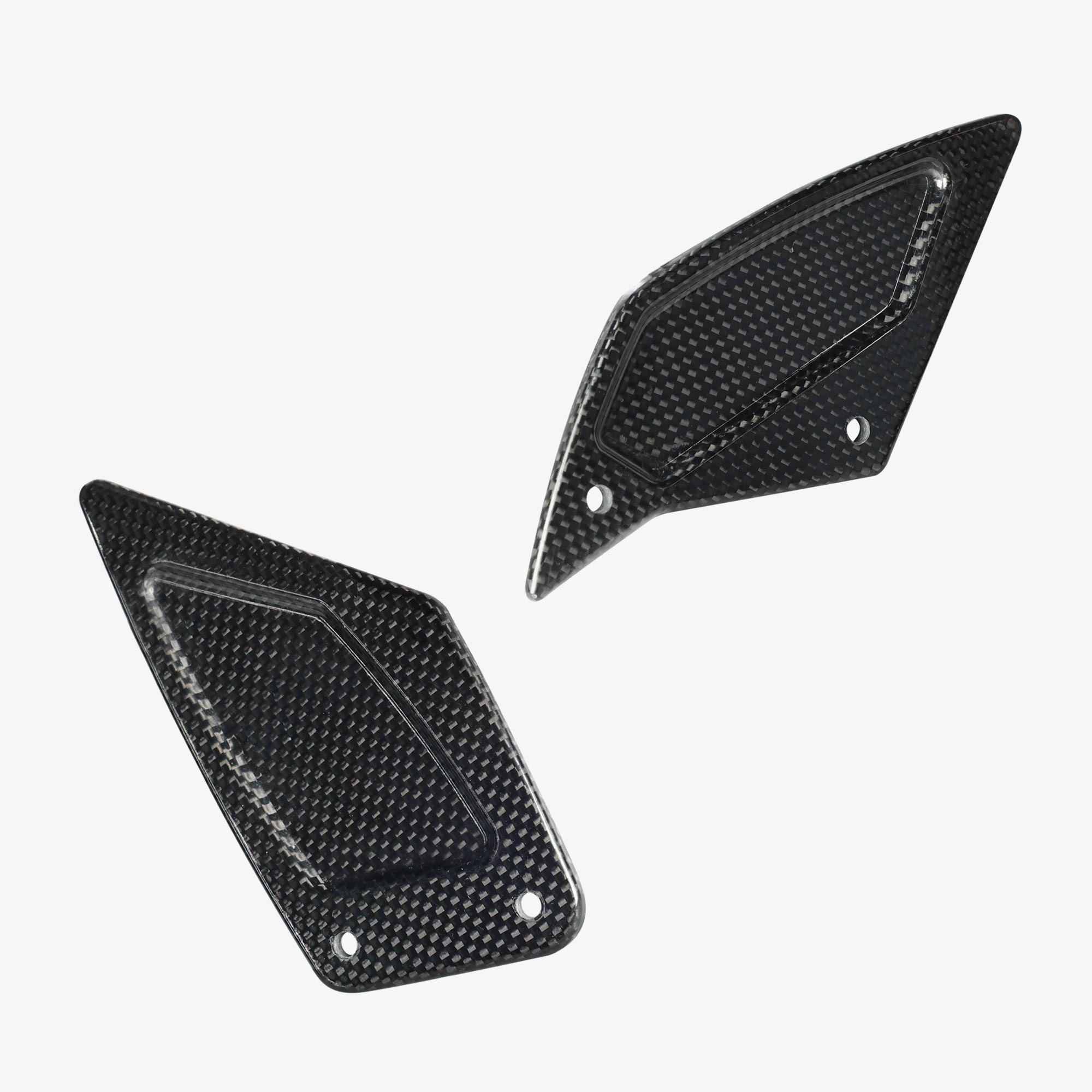 PAIR OF CARBON HEEL PLATES FOR B005