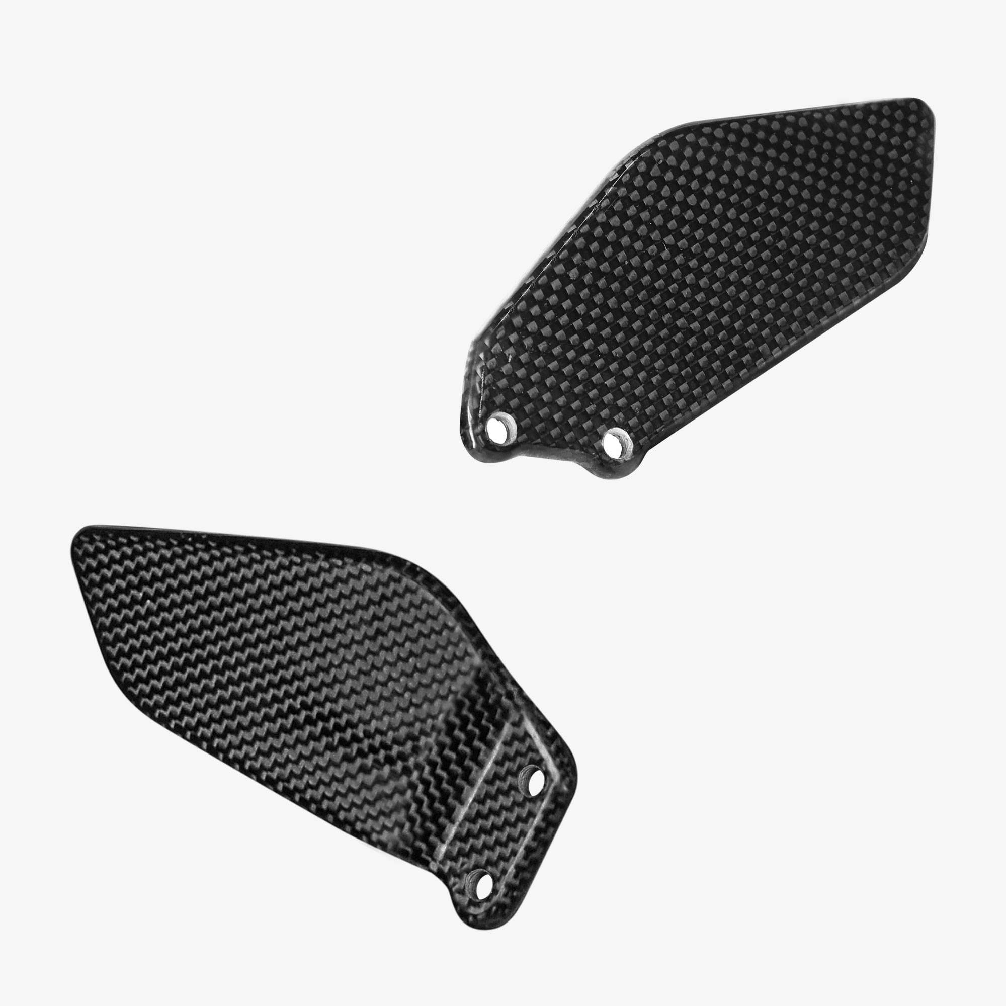 PAIR OF CARBON HEEL PLATES FOR H008