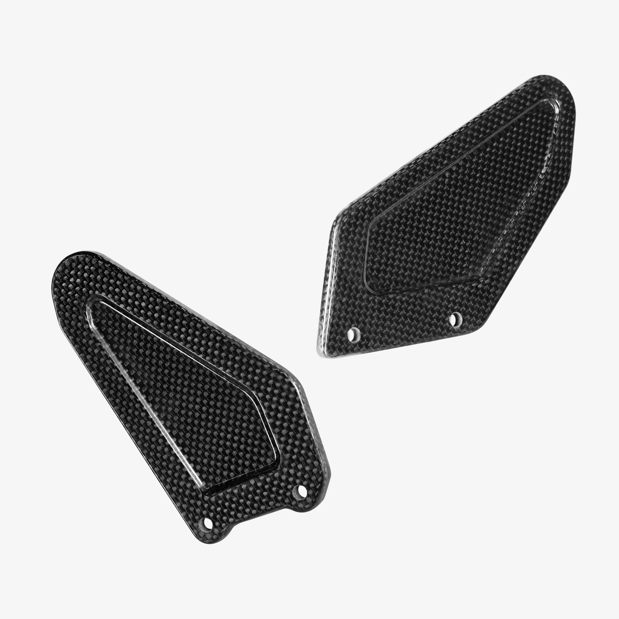PAIR OF CARBON HEEL PLATES FOR H014