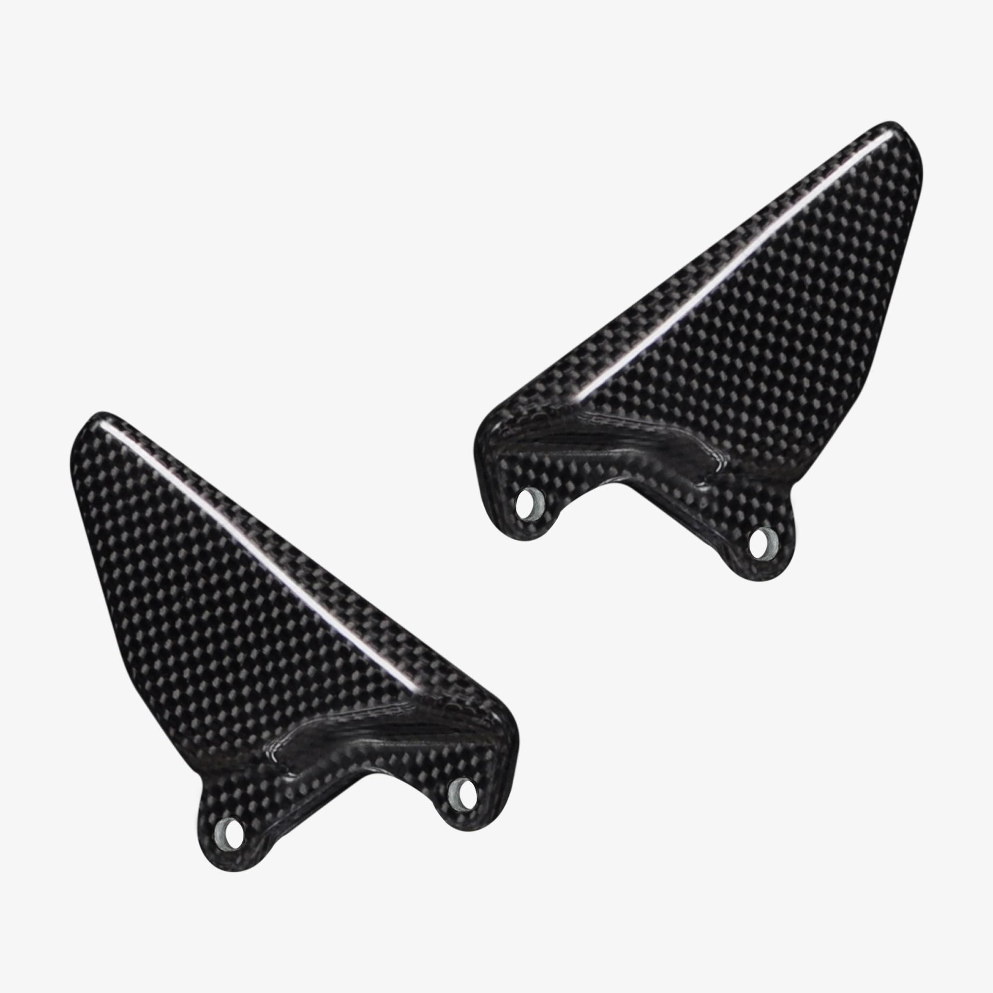 PAIR OF CARBON HEEL PLATES FOR H015
