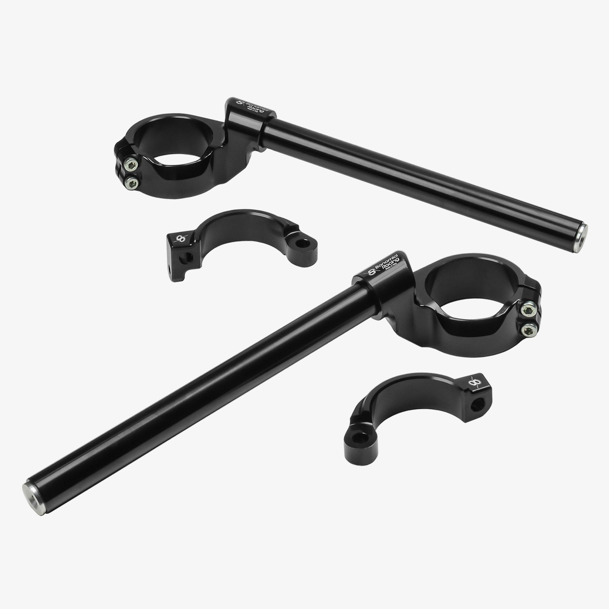 RAISED CLIP-ONS DIAMETER 55 MM FOR BMW S 1000 RR 2019 - 2025 - M 1000 RR 2021 - 2024