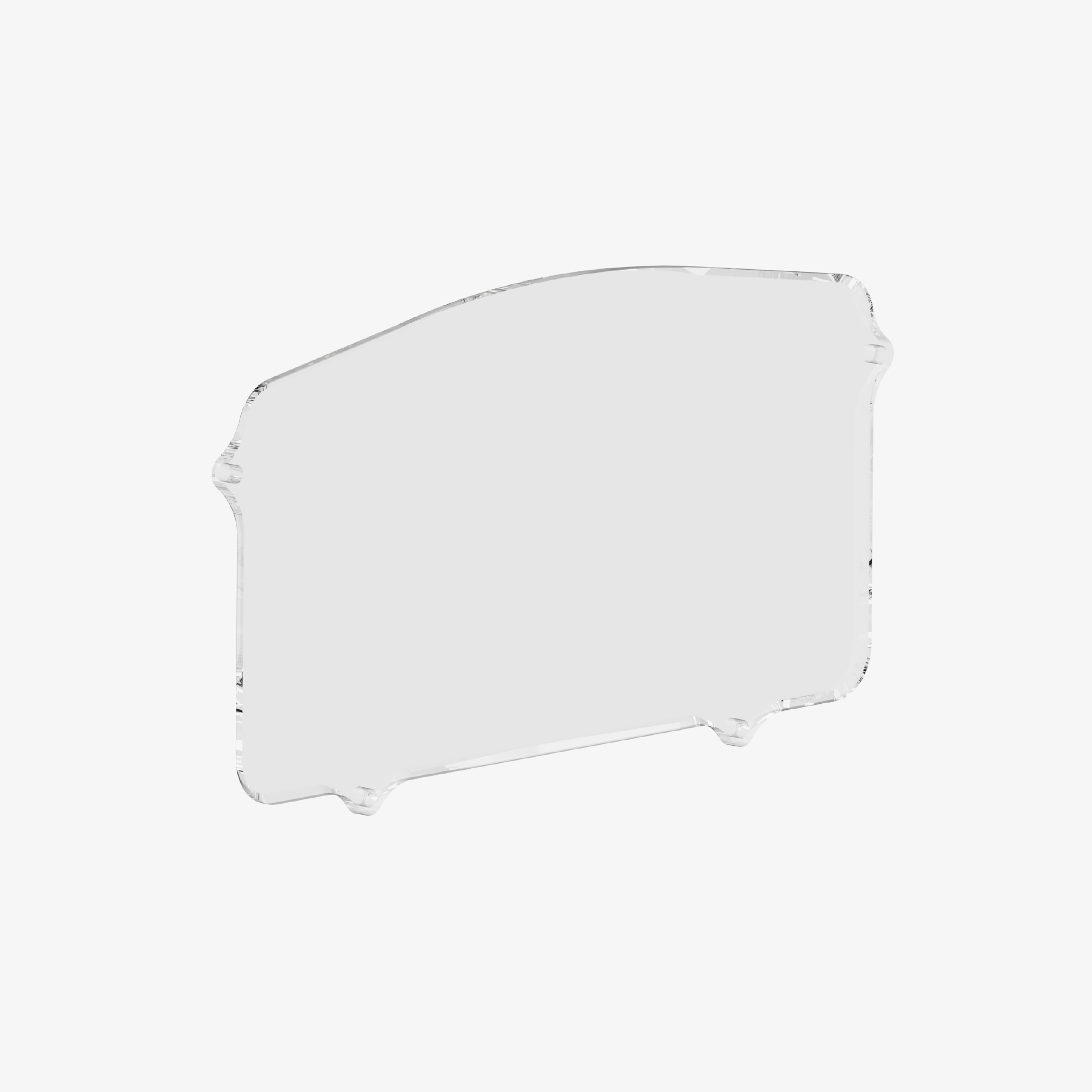 Glass dashboard cover protection spare part