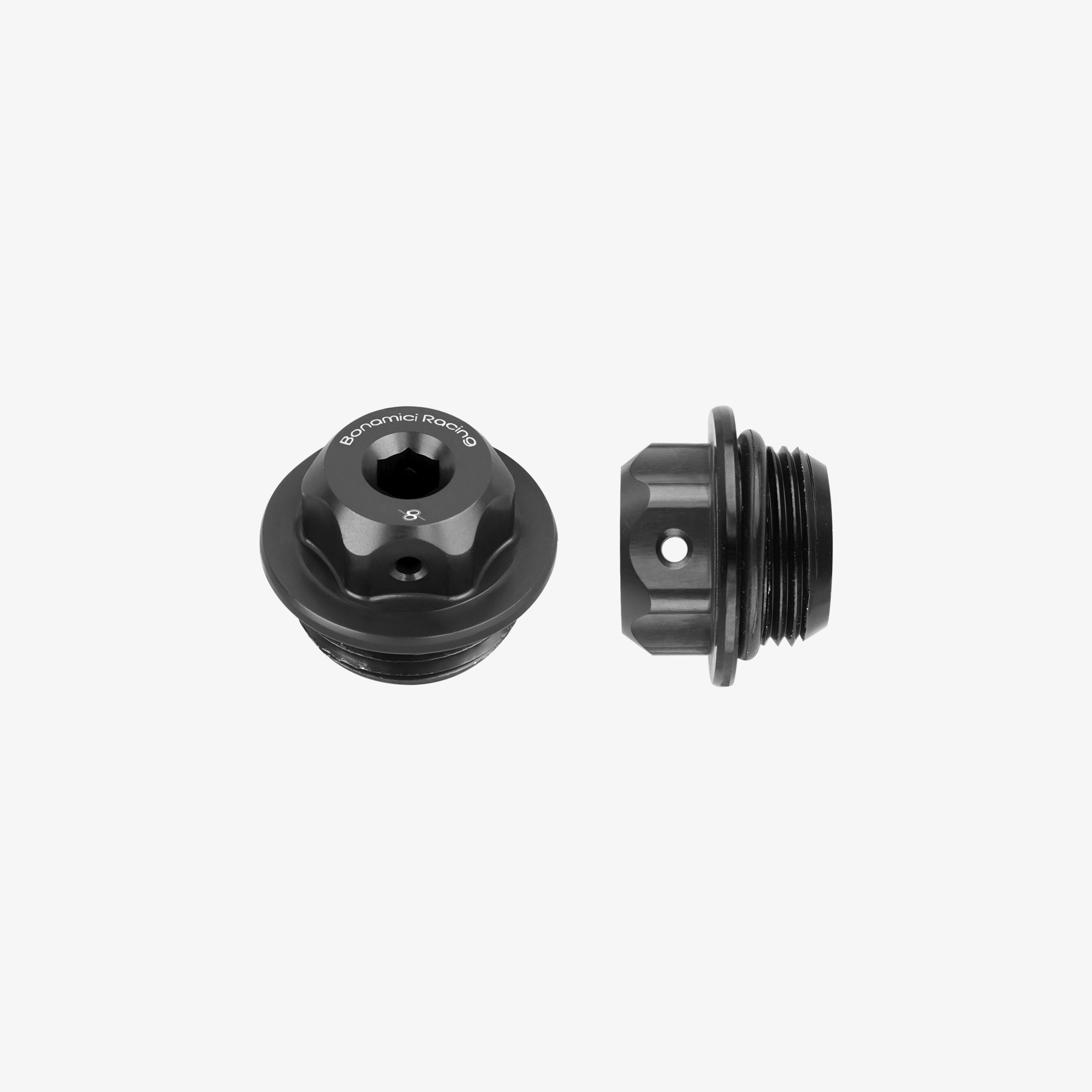 OIL CAP M22X1,5 - BLACK