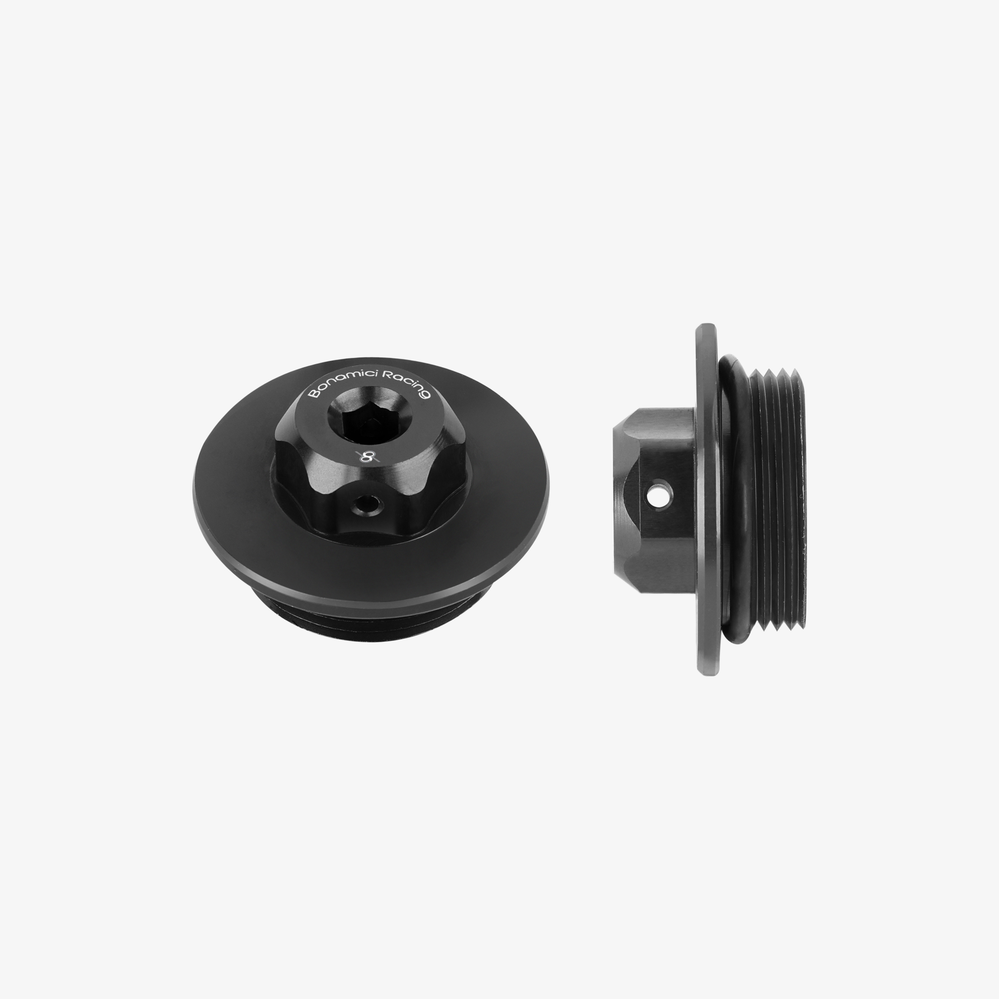 OIL CAP M30X1,5 - BLACK