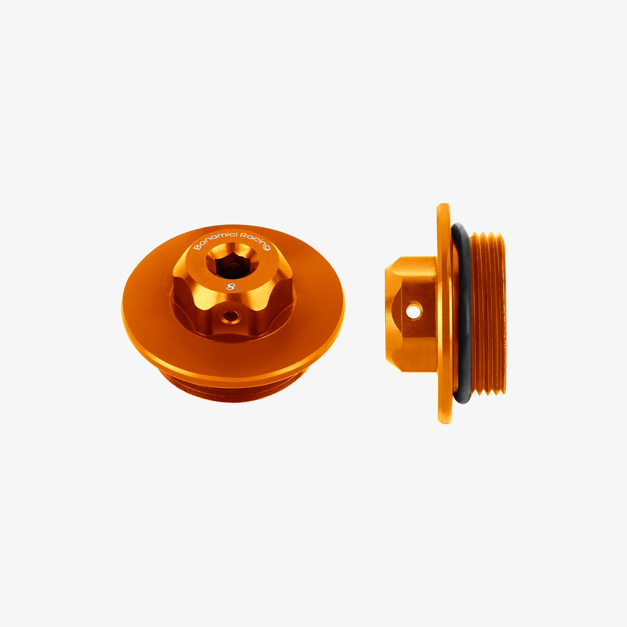 OIL CAP M30X1,5 - ORANGE