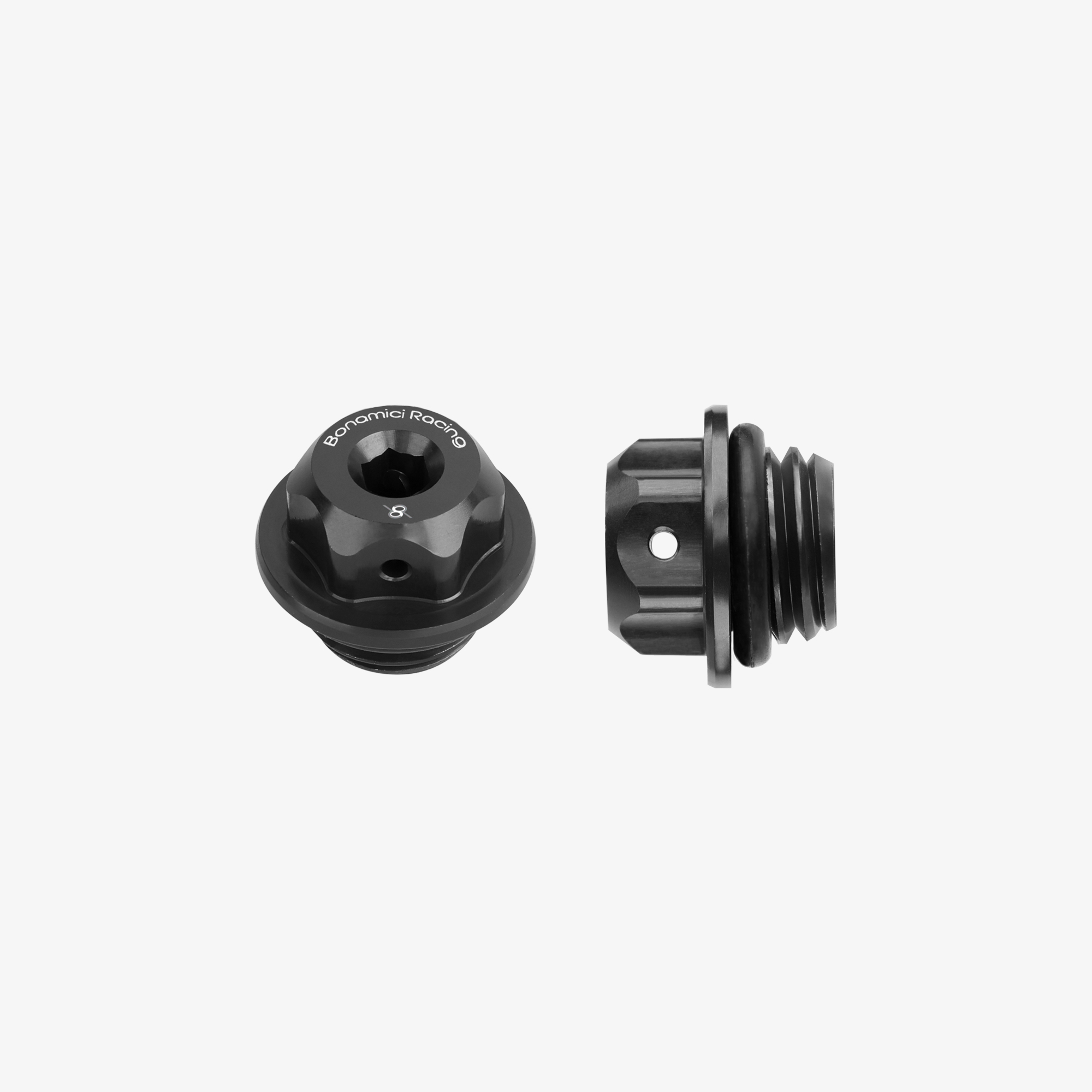 OIL CAP M19,5X2,5 - BLACK