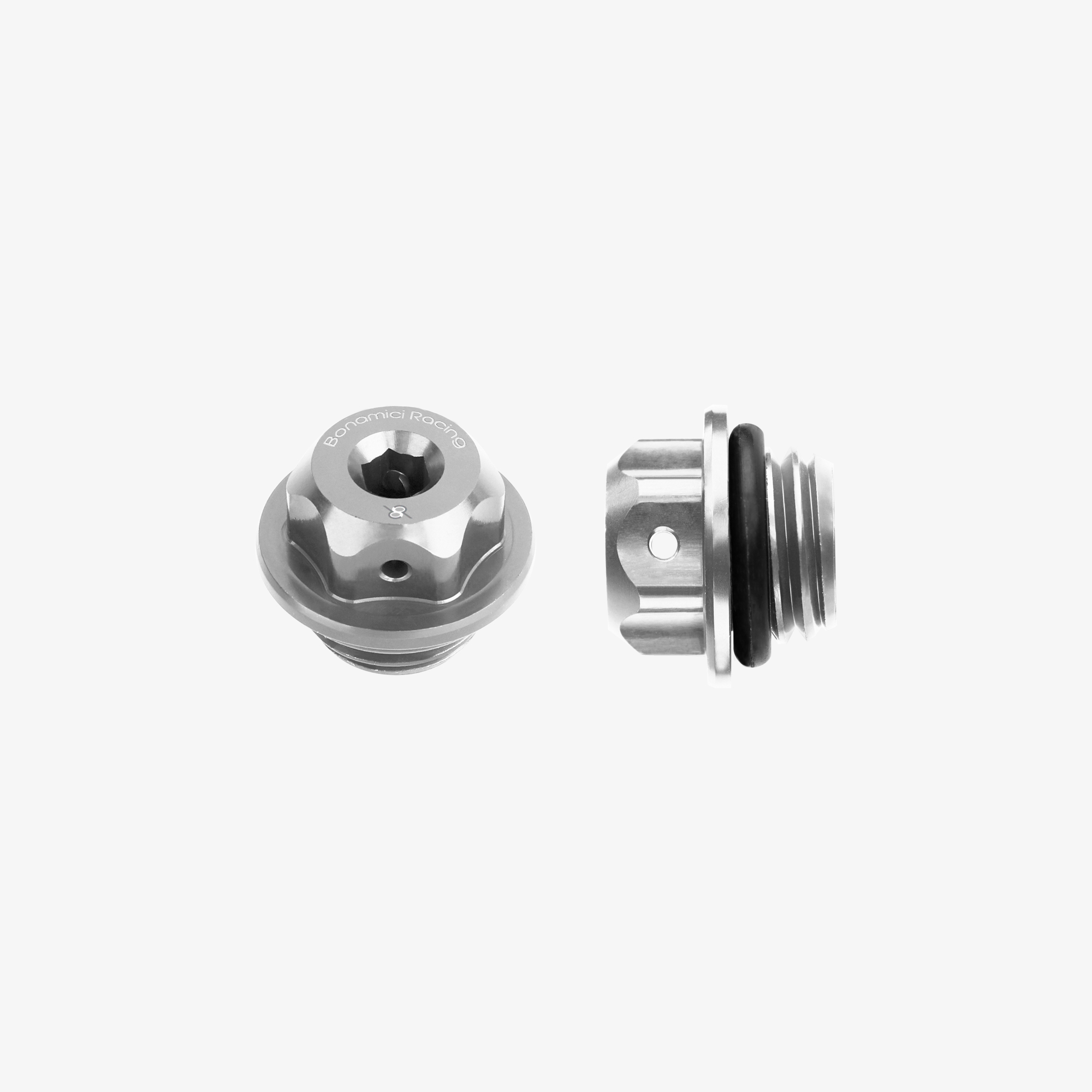 OIL CAP M19,5X2,5 - SILVER