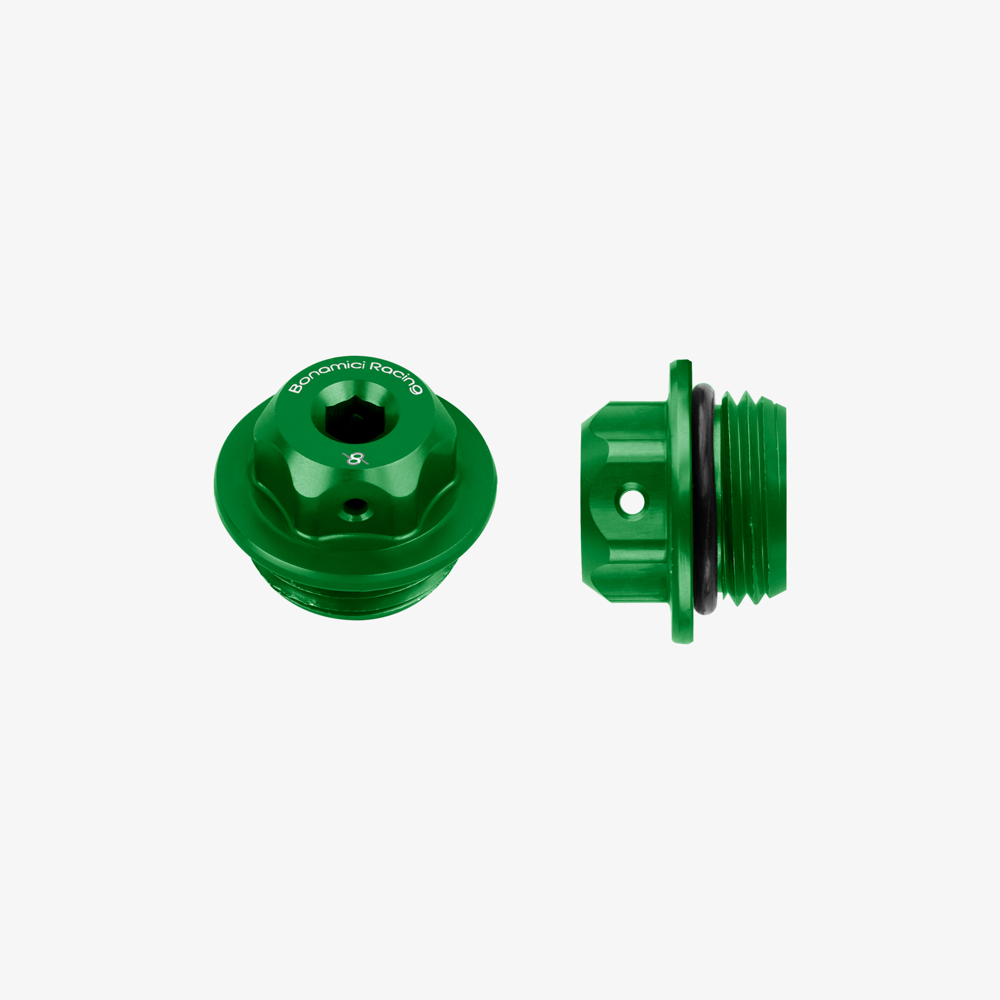 OIL CAP M24X2 - GREEN