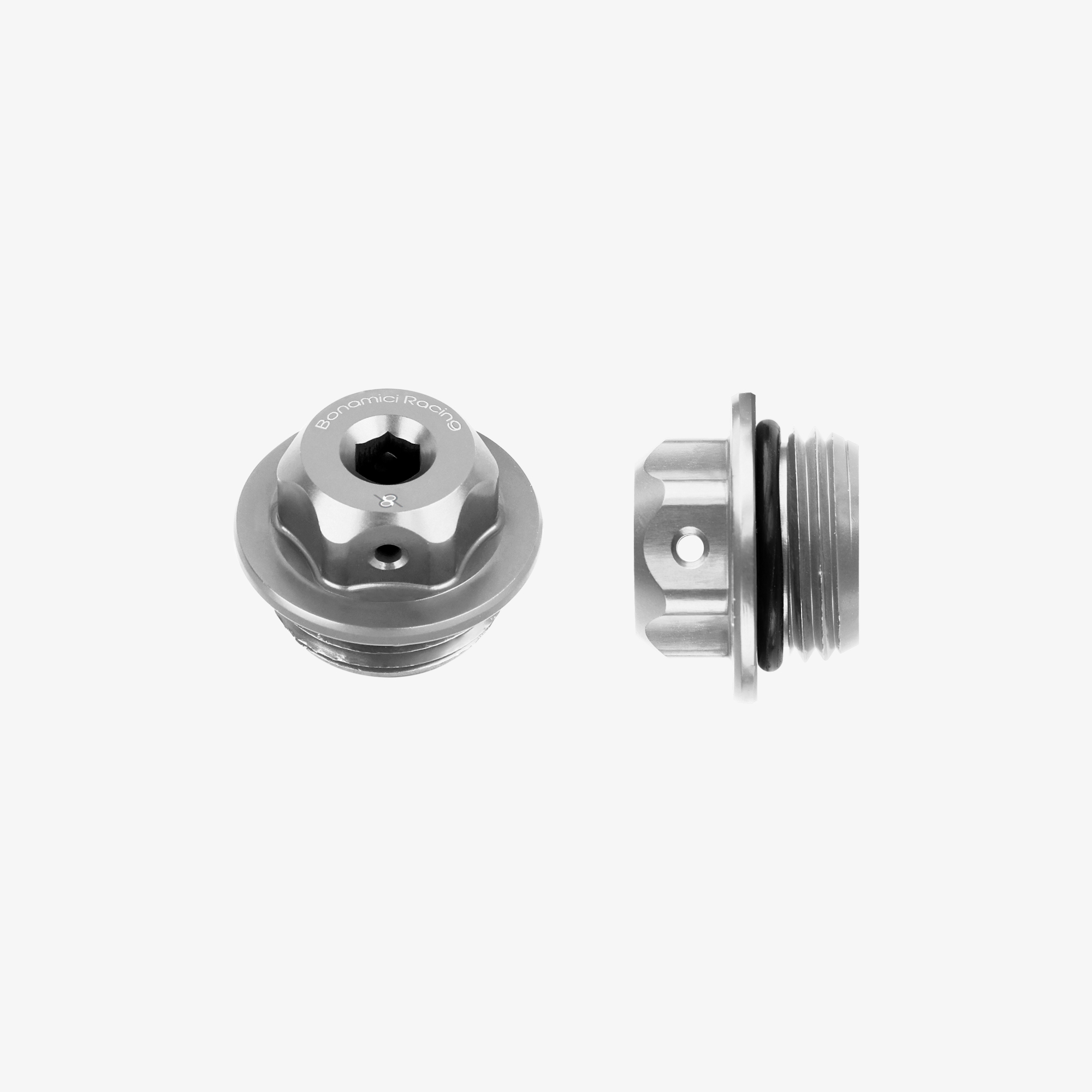 OIL CAP M24X2 - SILVER