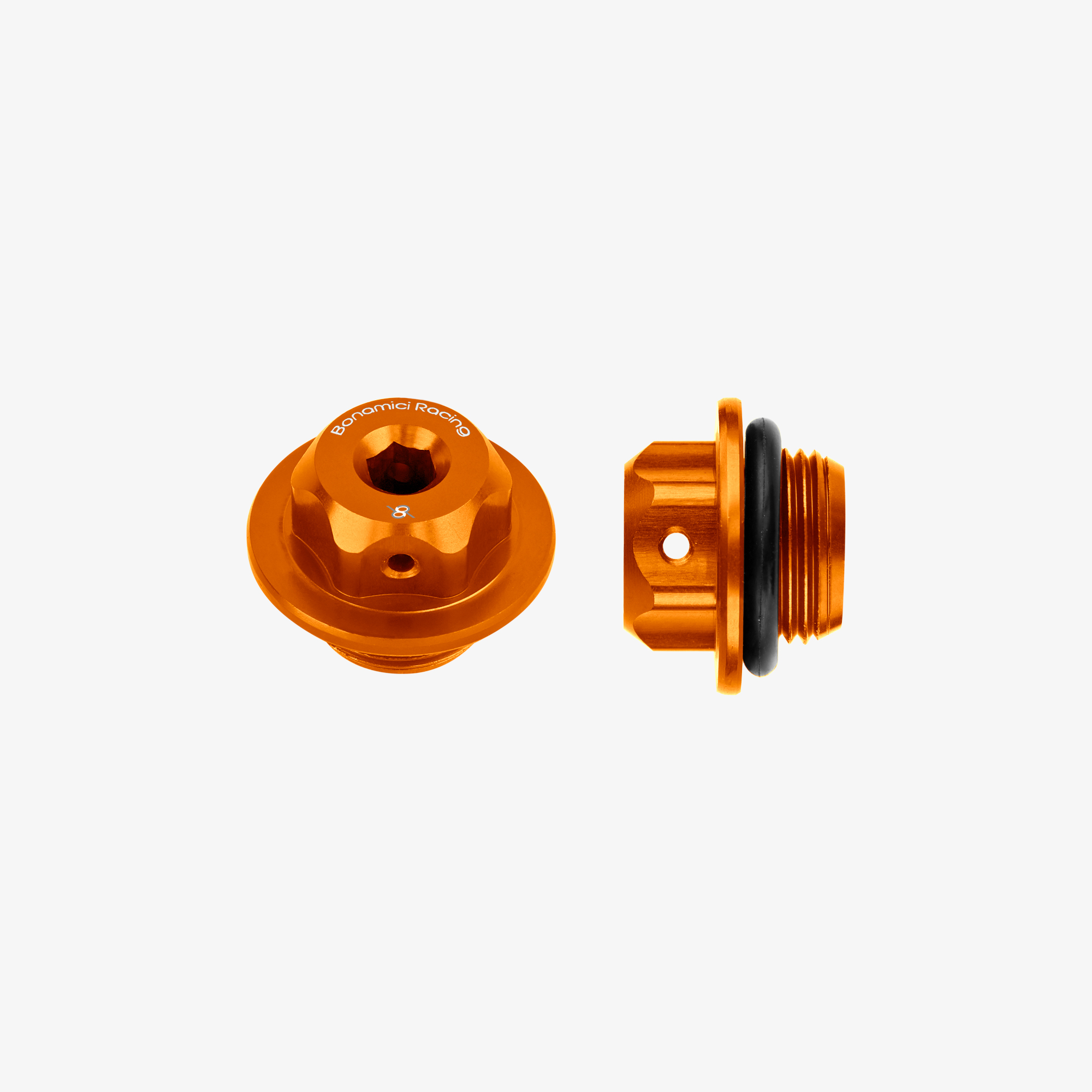 OIL CAP M20X1,5 - ORANGE
