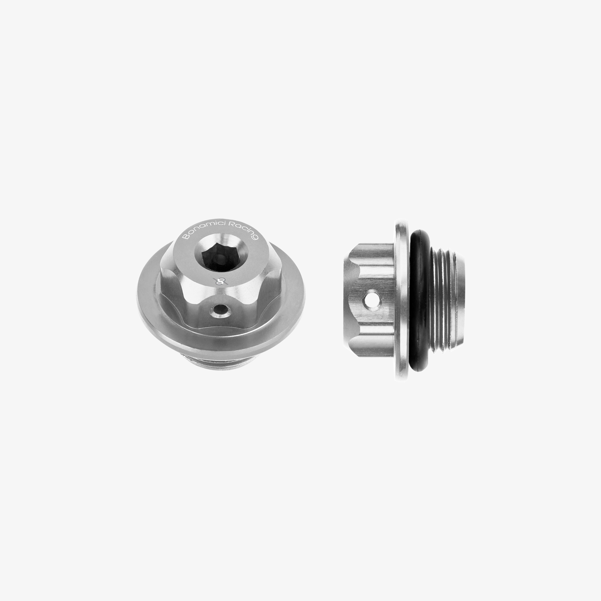OIL CAP M20X1,5 - SILVER
