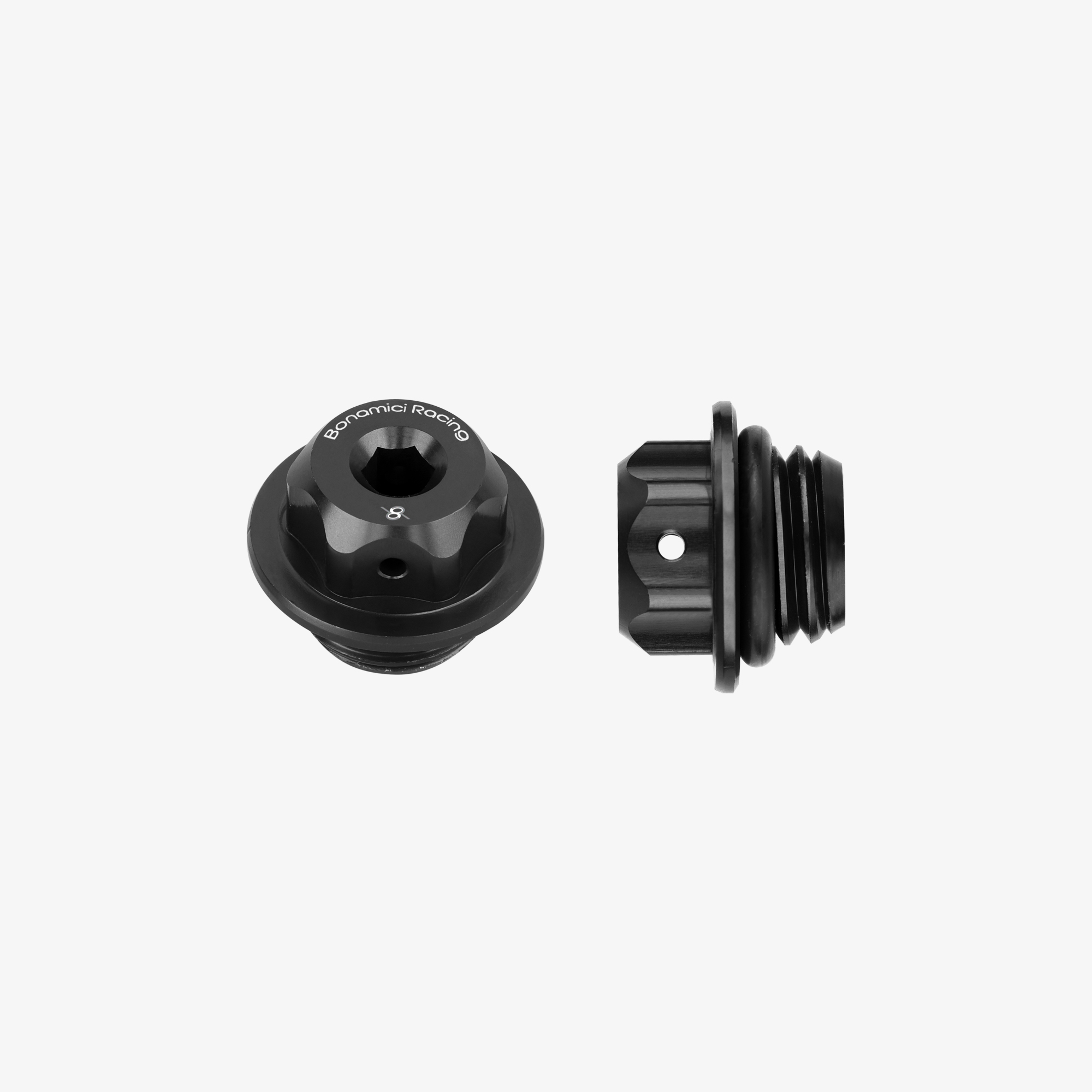 OIL CAP M20X2,5 - BLACK