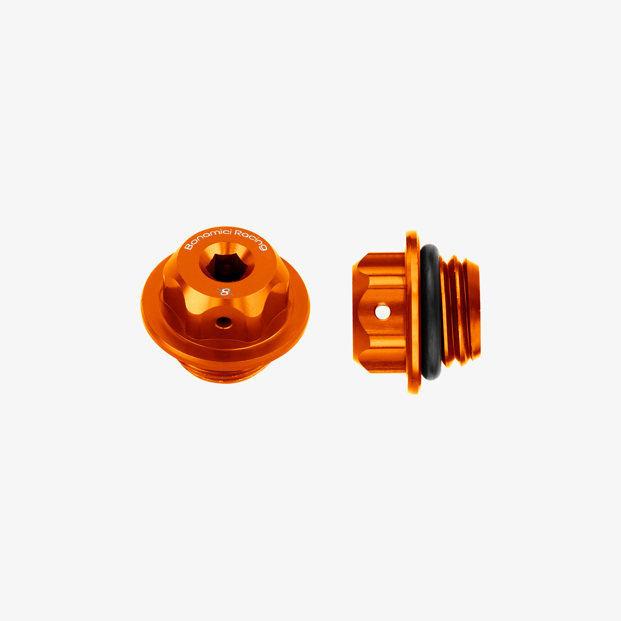 OIL CAP M20X2,5 - ORANGE