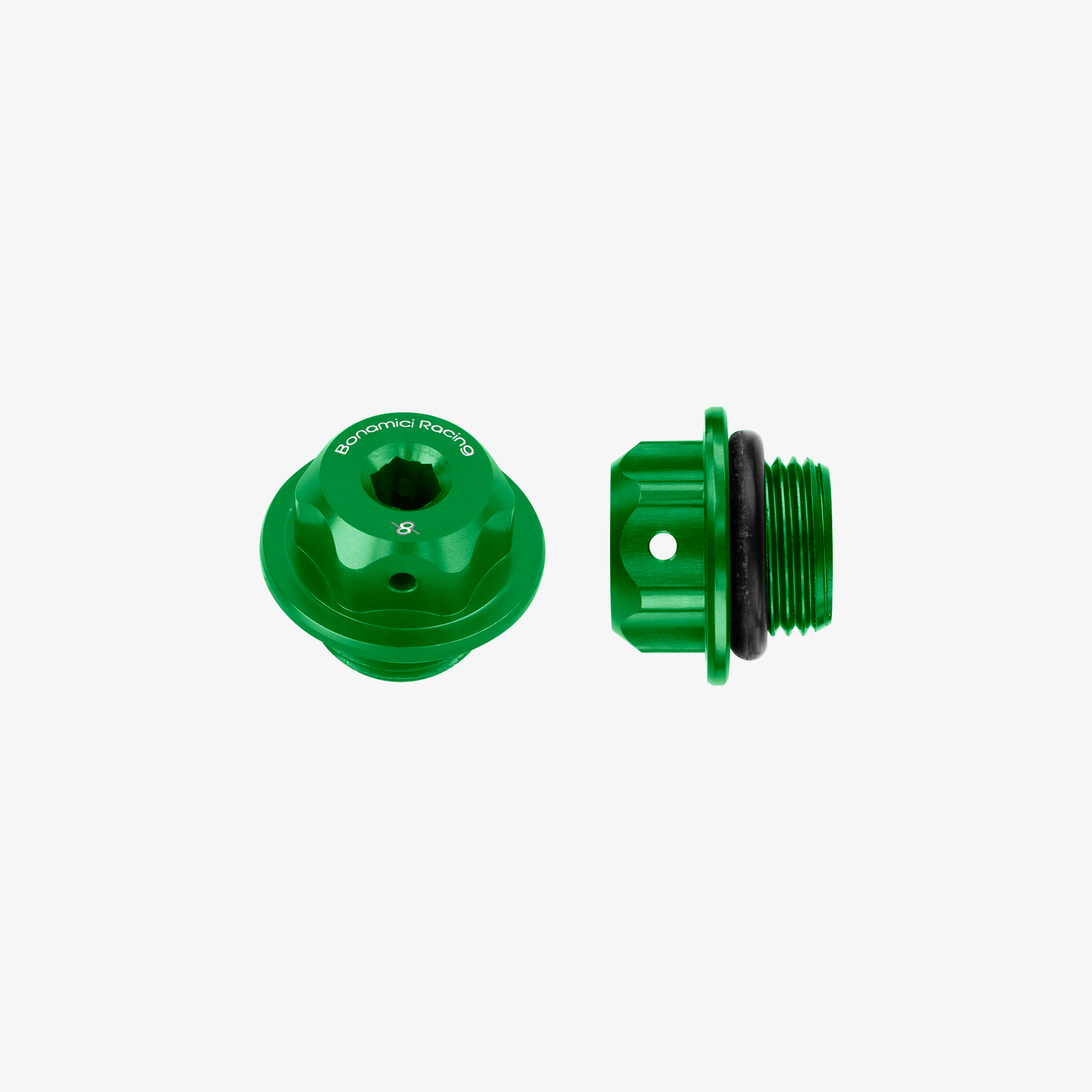 OIL CAP M18X1,5 - GREEN