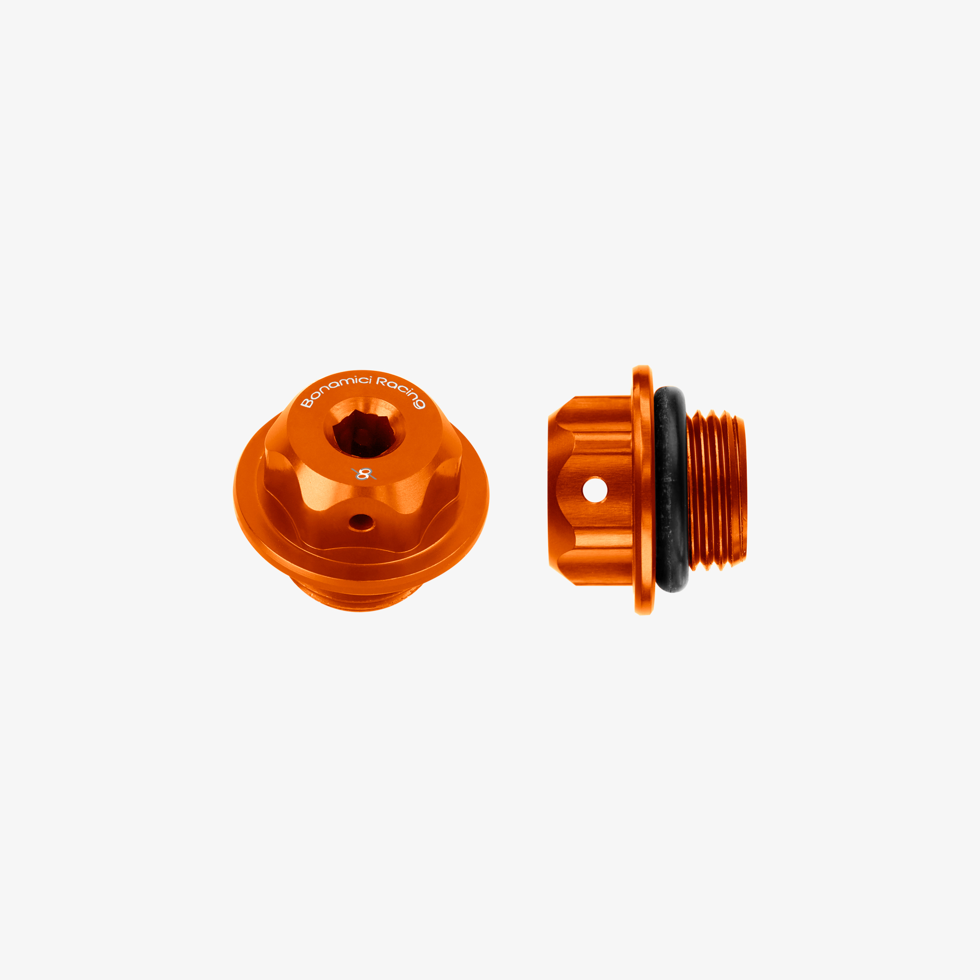 OIL CAP M18X1,5 - ORANGE